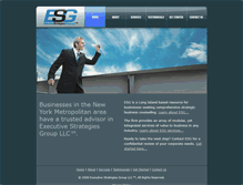 Tablet Screenshot of executivestrategiesgroupllc.com